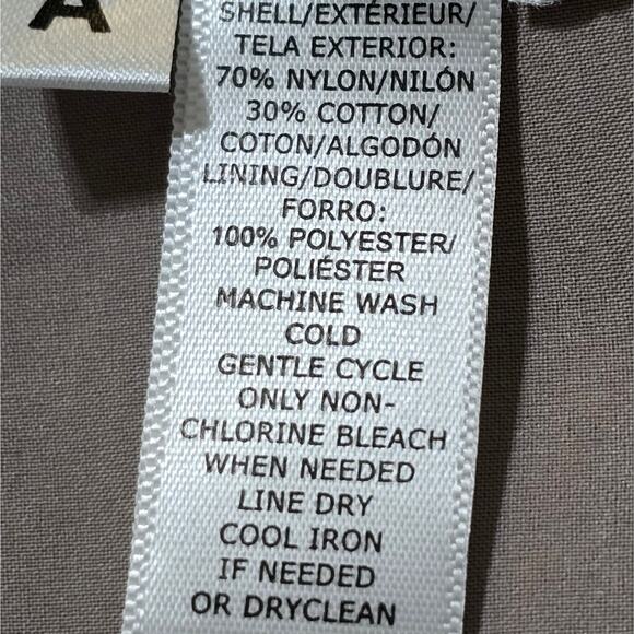 Loft Lace Tunic Mini Dress Black/ Beige Lined Cap Sleeve Drawstring Tie Back 4 - Picture 5 of 6